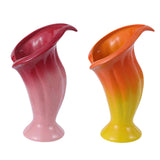 Maxbell Flower Vase Flower Container Nordic Ceramic Vase for Home Bedroom Decoration Pink