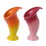 Maxbell Flower Vase Flower Container Nordic Ceramic Vase for Home Bedroom Decoration Pink