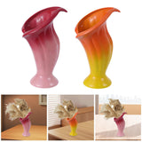 Maxbell Flower Vase Flower Container Nordic Ceramic Vase for Home Bedroom Decoration Pink