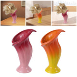 Maxbell Flower Vase Flower Container Nordic Ceramic Vase for Home Bedroom Decoration Pink