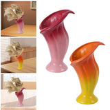 Maxbell Flower Vase Flower Container Nordic Ceramic Vase for Home Bedroom Decoration Pink