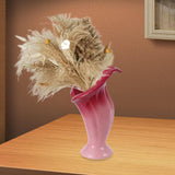 Maxbell Flower Vase Flower Container Nordic Ceramic Vase for Home Bedroom Decoration Pink