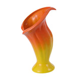 Maxbell Flower Vase Flower Container Nordic Ceramic Vase for Home Bedroom Decoration Orange