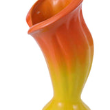 Maxbell Flower Vase Flower Container Nordic Ceramic Vase for Home Bedroom Decoration Orange