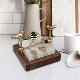 Maxbell Cafe Napkin Holder Portable Stylish Napkin Clip for Farmhouse Kitchen Indoor