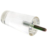 Maxbell 4Pcs Acrylic Sofa Legs Clear Decor Furniture Risers for Table Bookcase Couch 5cmx10cm