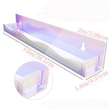 Maxbell 4x Wall Mounted Nail Polish Organizers Portable for Cream Glitter Sunglasses