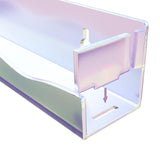 Maxbell 4x Wall Mounted Nail Polish Organizers Portable for Cream Glitter Sunglasses