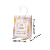 Maxbell Eid Mubarak Gift Bag Reusable Eid Party Supplies Holiday Goodies Bags