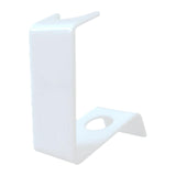 Maxbell Acrylic Display Stand Sturdy Multipurpose Portable Creative Shaver Organizer White