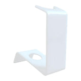 Maxbell Acrylic Display Stand Sturdy Multipurpose Portable Creative Shaver Organizer White