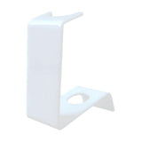 Maxbell Acrylic Display Stand Sturdy Multipurpose Portable Creative Shaver Organizer White