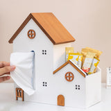 Maxbell House Statue Decorative Tissue Box Cover for Household Bathroom Dining Table