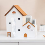 Maxbell House Statue Decorative Tissue Box Cover for Household Bathroom Dining Table