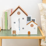 Maxbell House Statue Decorative Tissue Box Cover for Household Bathroom Dining Table