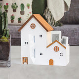 Maxbell House Statue Decorative Tissue Box Cover for Household Bathroom Dining Table