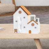 Maxbell House Statue Decorative Tissue Box Cover for Household Bathroom Dining Table