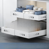 Maxbell Pull Out Cabinet Organizer Roll Out Sliding Drawer for Home Bathroom Kitchen