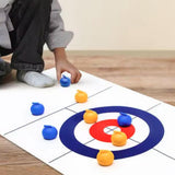 Maxbell Tabletop Curling Game Compact Family Games for Girls Boys Kids Adults