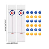 Maxbell Tabletop Curling Game Compact Family Games for Girls Boys Kids Adults