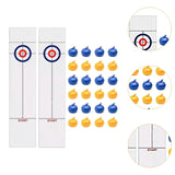 Maxbell Tabletop Curling Game Compact Family Games for Girls Boys Kids Adults