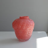 Maxbell Strawberry Vase Decorative Cute Mini Flower Vase for Kitchen Desk TV Cabinet Pink