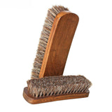 Maxbell Leather Cleaning Brush Boot Brush Shine Brush for Polishing Boots Shoe Shine 17cmx5.5cmx3.9cm