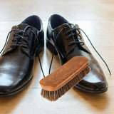 Maxbell Leather Cleaning Brush Boot Brush Shine Brush for Polishing Boots Shoe Shine 17cmx5.5cmx3.9cm