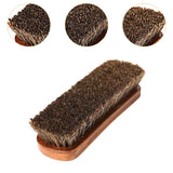Maxbell Leather Cleaning Brush Boot Brush Shine Brush for Polishing Boots Shoe Shine 20cmx5.5cmx3.9cm