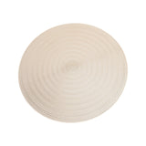 Maxbell Round Woven Placemat PVC Table Mat for Dining Table Countertop Table Setting Golden