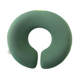 Maxbell Face Down Pillow Ergonomic Comfortable Face Cushion for Desk Office Airplane Dark Green