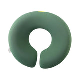 Maxbell Face Down Pillow Ergonomic Comfortable Face Cushion for Desk Office Airplane Dark Green
