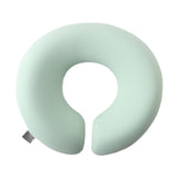 Maxbell Face Down Pillow Ergonomic Comfortable Face Cushion for Desk Office Airplane Light Green