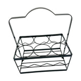Maxbell Portable Beer Carrier 6 Bottles Drink Organizer Beer Holder for Picnic Party Black