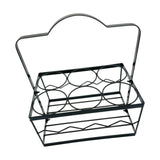 Maxbell Portable Beer Carrier 6 Bottles Drink Organizer Beer Holder for Picnic Party Black