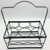 Maxbell Portable Beer Carrier 6 Bottles Drink Organizer Beer Holder for Picnic Party Black