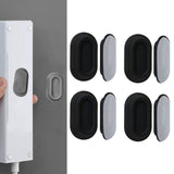 Maxbell 4x Portable Remote Holder Universal Sturdy TV Remote Control Rack for Office Black