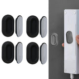 Maxbell 4x Portable Remote Holder Universal Sturdy TV Remote Control Rack for Office Black