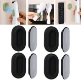 Maxbell 4x Portable Remote Holder Universal Sturdy TV Remote Control Rack for Office Black