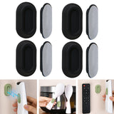 Maxbell 4x Portable Remote Holder Universal Sturdy TV Remote Control Rack for Office Black