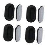 Maxbell 4x Portable Remote Holder Universal Sturdy TV Remote Control Rack for Office Black