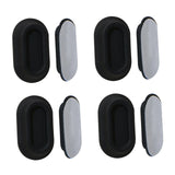 Maxbell 4x Portable Remote Holder Universal Sturdy TV Remote Control Rack for Office Black