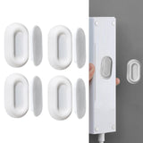 Maxbell 4x Portable Remote Holder Universal Sturdy TV Remote Control Rack for Office White