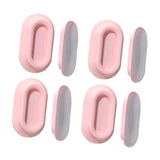 Maxbell 4x Portable Remote Holder Universal Sturdy TV Remote Control Rack for Office Pink