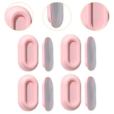 Maxbell 4x Portable Remote Holder Universal Sturdy TV Remote Control Rack for Office Pink
