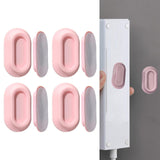 Maxbell 4x Portable Remote Holder Universal Sturdy TV Remote Control Rack for Office Pink