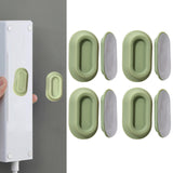 Maxbell 4x Portable Remote Holder Universal Sturdy TV Remote Control Rack for Office Green