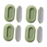 Maxbell 4x Portable Remote Holder Universal Sturdy TV Remote Control Rack for Office Green