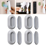 Maxbell 4x Portable Remote Holder Universal Sturdy TV Remote Control Rack for Office Gray