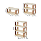 Maxbell Storage Rack Kitchen Decor Office Folding Dresser Top Desktop Desk Bookshelf 2 Layer